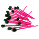 Brosses à Cils jetable tête ronde extension de cils goupillon mascara