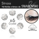 Strass swarowski pour extension de cils onglerie 8 couleurs cristal pierre brillant