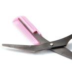 Ciseaux sourcils beauté des sourcils acier peigne intégré