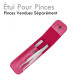 Etui pour Pinces extension de cils volume russe ou cil à cil Matériel Professionnel