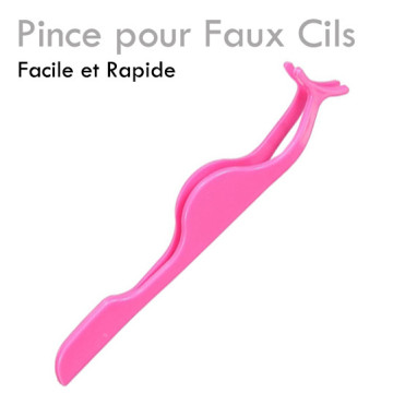 Pince pour Faux Cils pose facile et rapide 2