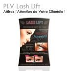 PLV Rehaussement de Cils Supports Cartonnés