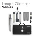Lampe GLAMCOR MULTIMEDIA pour extension de cils double lampe aucune ombre adaptateur smartphone