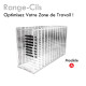 Range-Cils en Plexiglas extension de cils ligne de cils palettes rangement organiseur