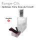 Range-Cils en Plexiglas extension de cils ligne de cils palettes rangement organiseur