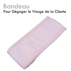 Bandeau idéal pour dégager le front et le visage