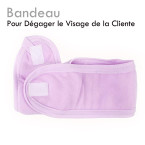 Bandeau idéal pour dégager le front et le visage
