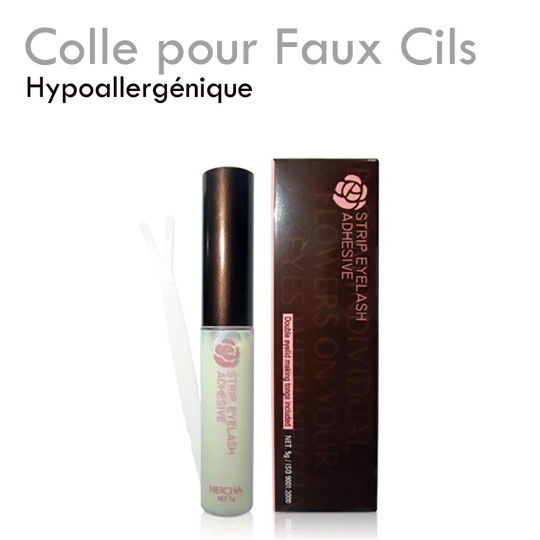 Colle pour Faux Cils facile hypoallergénique