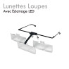 Lunettes Loupes avec éclairage LED