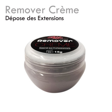 Remover Crème dépose extension de cils yeux sensibles facile rapide décoller dissoudre la colle 2
