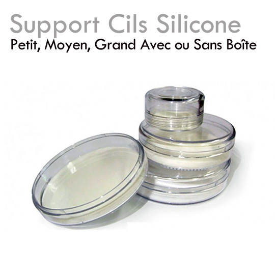 Support Cils Silicone excellente prise en main des extensions de cils