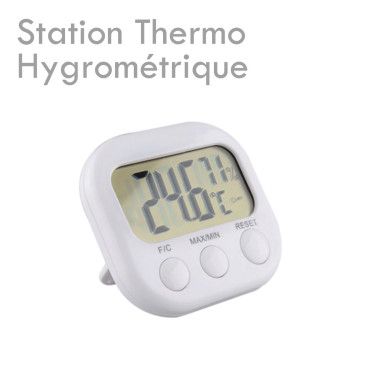 Station Thermo-Hygrométrique mesurer maîtriser température humidité colle 2