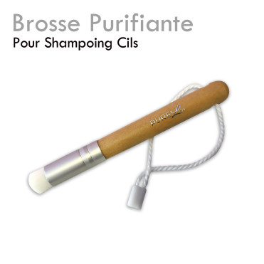 Brosse Purifiante "Pure Line" shampoing désincrustante poils fins 