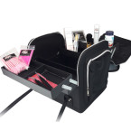 Mallette "Leyna" noire extension de cils manicure onglerie déplacement domicile