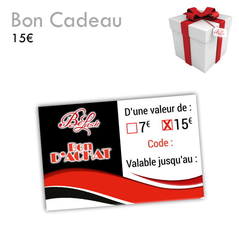 Bon d'Achat 15€