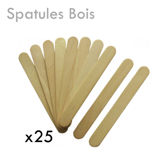 Spatules En Bois Pour Épilation