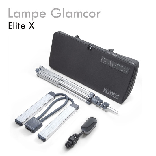 Lampe GLAMCOR elite X lampe LED deux têtes double éclairage extension de cils