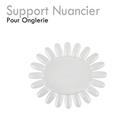 3 Supports Nuancier pour Onglerie charte couleur vernis semi-permanent rour capsules