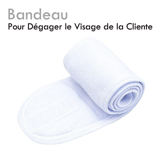 Bandeau idéal pour dégager le front et le visage