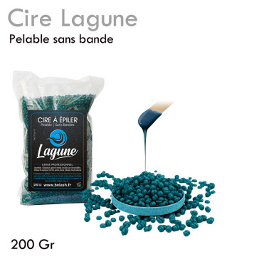 Cire Pelable 1 KG Lagune sans bande hypoallergenique pratique epilation professionelle grains