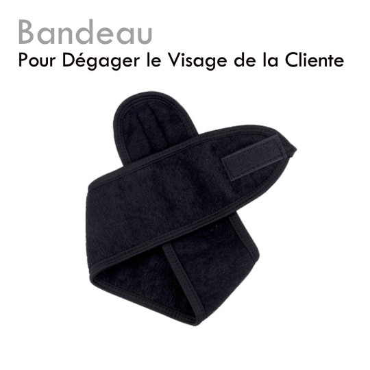 Bandeau idéal pour dégager le front et le visage