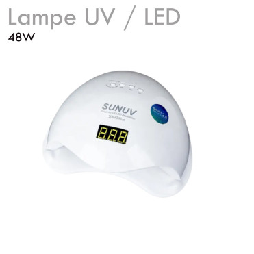 Nouvelle Lampe UV / LED 48W avec détecteur de présence et minuterie réglable