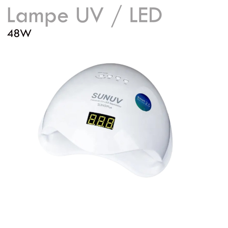 Lampe UV / LED hybride - 6 fois plus rapide - Gels et Semi Permanent