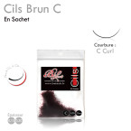 Sachet Cils Bruns C curl en vrac pour Extension Cil à Cil idéal carnation claire Sachet Cils Bruns C curl en vrac pour Extension Cil à Cil idéal carnation claire