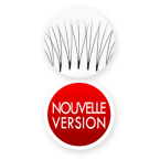 Palette W : Bouquets Préfaits 3D en W, pour Volume Russe Subtil ou Pose Hybride Rapide