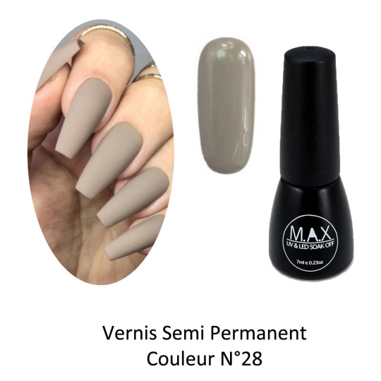 Vernis Semi Permanent Max en Destockage - 7ml