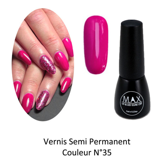 Vernis Semi Permanent Max en Destockage - 7ml