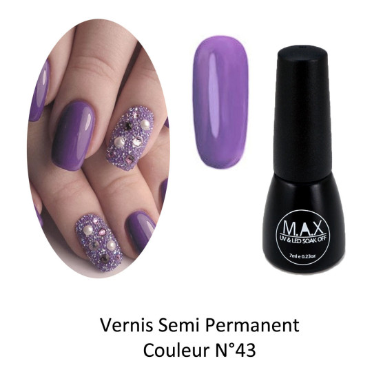 Vernis Semi Permanent Max en Destockage - 7ml