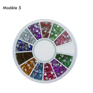 Carrousel Strass Nail Art Décoration Pour Ongles Manucure Originale 2