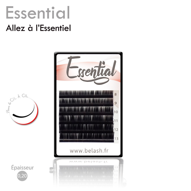 Extensions De Cils Diamond Silk - Cils De Soie Individuels Professionnels, Plateau Mixte, Neuf