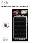 Palette d'Extension de Cils Soft 0.07 et 0.10 pour un Volume Russe Ultra Souple, Qualité Microfibres de Soie Ultra Confort, Cour Palette d'Extension de Cils Soft 0.07 et 0.10 pour un Volume Russe Ultra Souple, Qualité Microfibres de Soie Ultra Confort, Cour