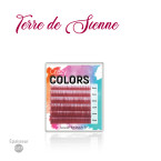 Palette d'Extensions de Cils Crazy Colors en Volume Russe pour des Poses Flamboyantes, Magnifiques Couleurs TERRE DE SIENNE AUBU Palette d'Extensions de Cils Crazy Colors en Volume Russe pour des Poses Flamboyantes, Magnifiques Couleurs TERRE DE SIENNE AUBU
