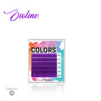 Palette d'Extensions de Cils Crazy Colors en Volume Russe pour des Poses Flamboyantes, Magnifiques Couleurs VIOLINE  en 07 Palette d'Extensions de Cils Crazy Colors en Volume Russe pour des Poses Flamboyantes, Magnifiques Couleurs VIOLINE  en 07