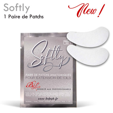 1 Paire de Patchs pour Extension de Cils hydratant et repulpant, Sans paraben