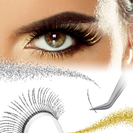 Extension de cils pointe pailletée pour orner de Lumière vos Poses Originales pour les Fêtes Extension de cils pointe pailletée pour orner de Lumière vos Poses Originales pour les Fêtes