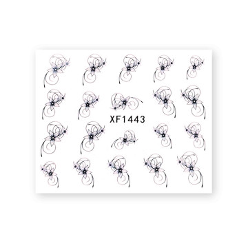 Planche de stickers pour Ongles, Manucure, Nail Art. Décorations 2