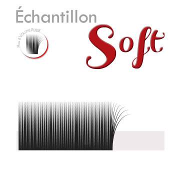 Échantillon de Cils, Découvrez les Soft pour Extension Cil à Cil