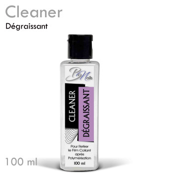 Un cleaner dégraissant pour semi-permanent 100ml, pour retirer le film collant après polymérisation