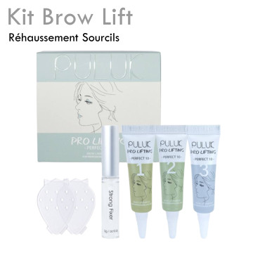 Un kit complet pour le réhaussement lifting de sourcils