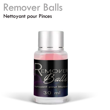 Dissolvant pour pinces d'extensions de cils, enlève tout résidu.