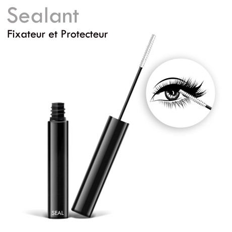 Le Seal ( Sealer) Clusters est un fixateur transparent conçu pour renforcer l'adhésion de vos faux cils. Longue tenue