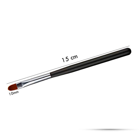 Pinceau Ovale pour Gel . Manucure sans débordement sur les cuticules