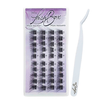 Kit Clusters DIY Extensions de Cils à la maison idée cadeau personnalisée beauté 2