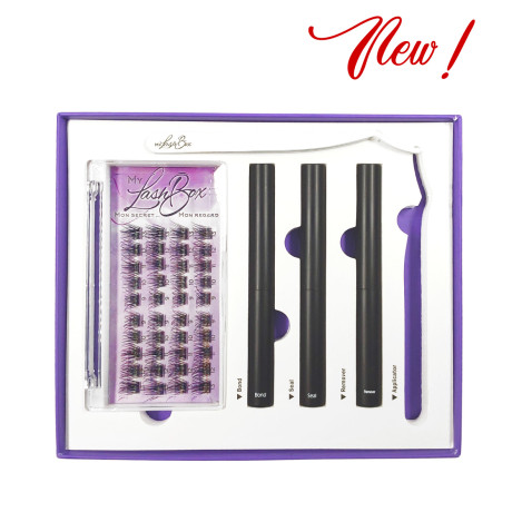 Kit Clusters DIY Extensions de Cils à la maison : Colle Sealant Remover