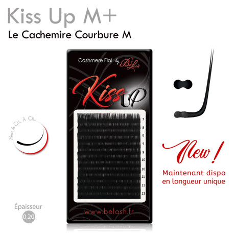 Kiss Up, la nouvelle courbure M+ pour ces Extensions FLAT, Ultra Haute Qualité Cachemire