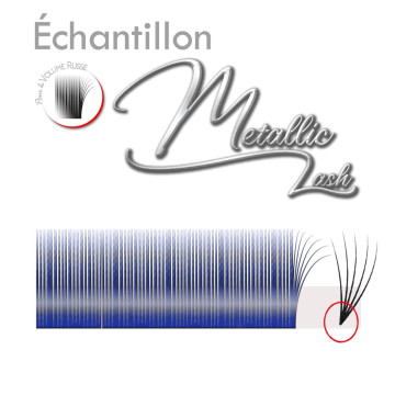 Échantillon Metallic Lash Bleu